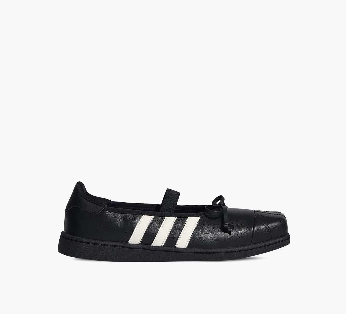 ADIDAS ADIDASxJENNIESUPERSTARSQUAREBALLERINE en NOIR