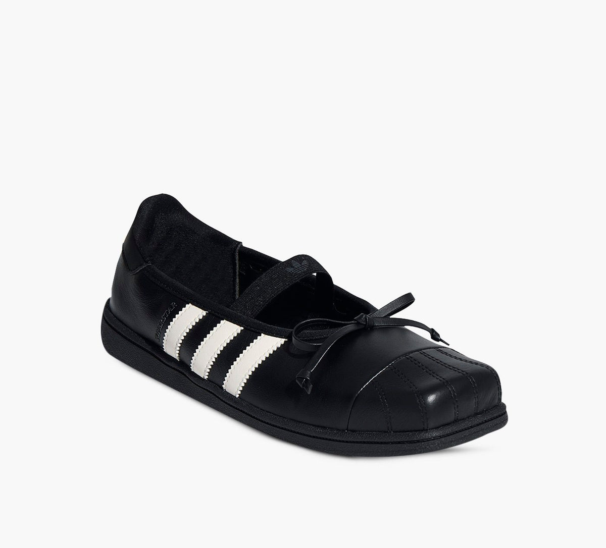 ADIDAS ADIDASxJENNIESUPERSTARSQUAREBALLERINE en NOIR vue 2