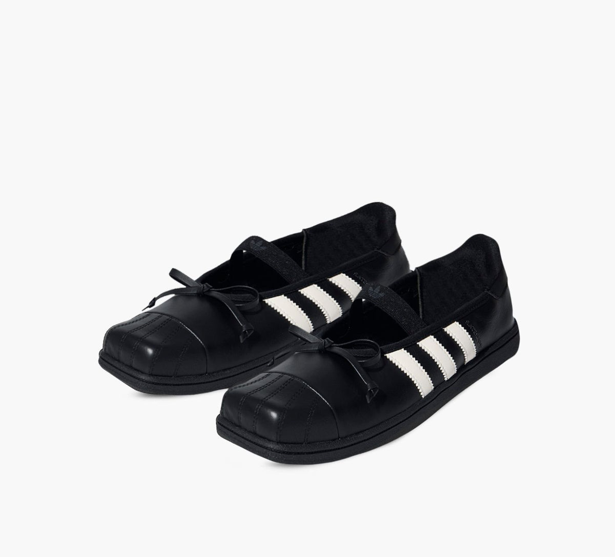 ADIDAS ADIDASxJENNIESUPERSTARSQUAREBALLERINE en NOIR vue 4