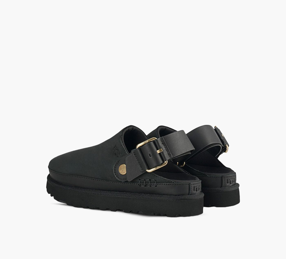 UGG GOLDENSTARVILLACLOG in BLACK view 3