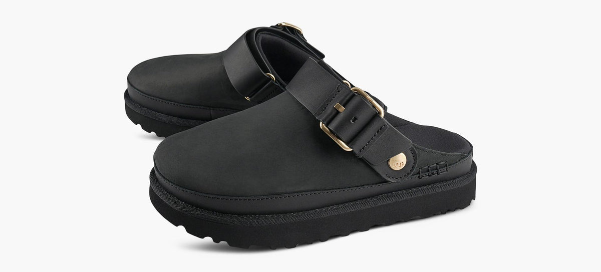 UGG GOLDENSTARVILLACLOG in BLACK view 4