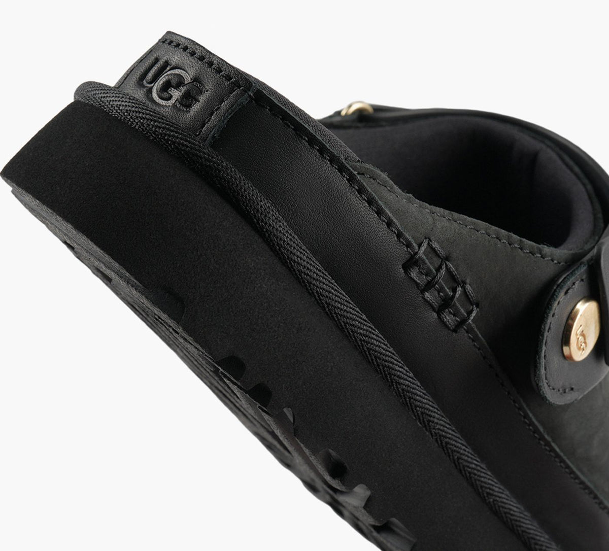 UGG GOLDENSTARVILLACLOG in BLACK view 7