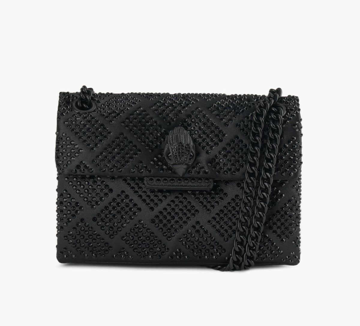 KURT GEIGER MINICRYSTALKENSINGTONBAG in BLACK
