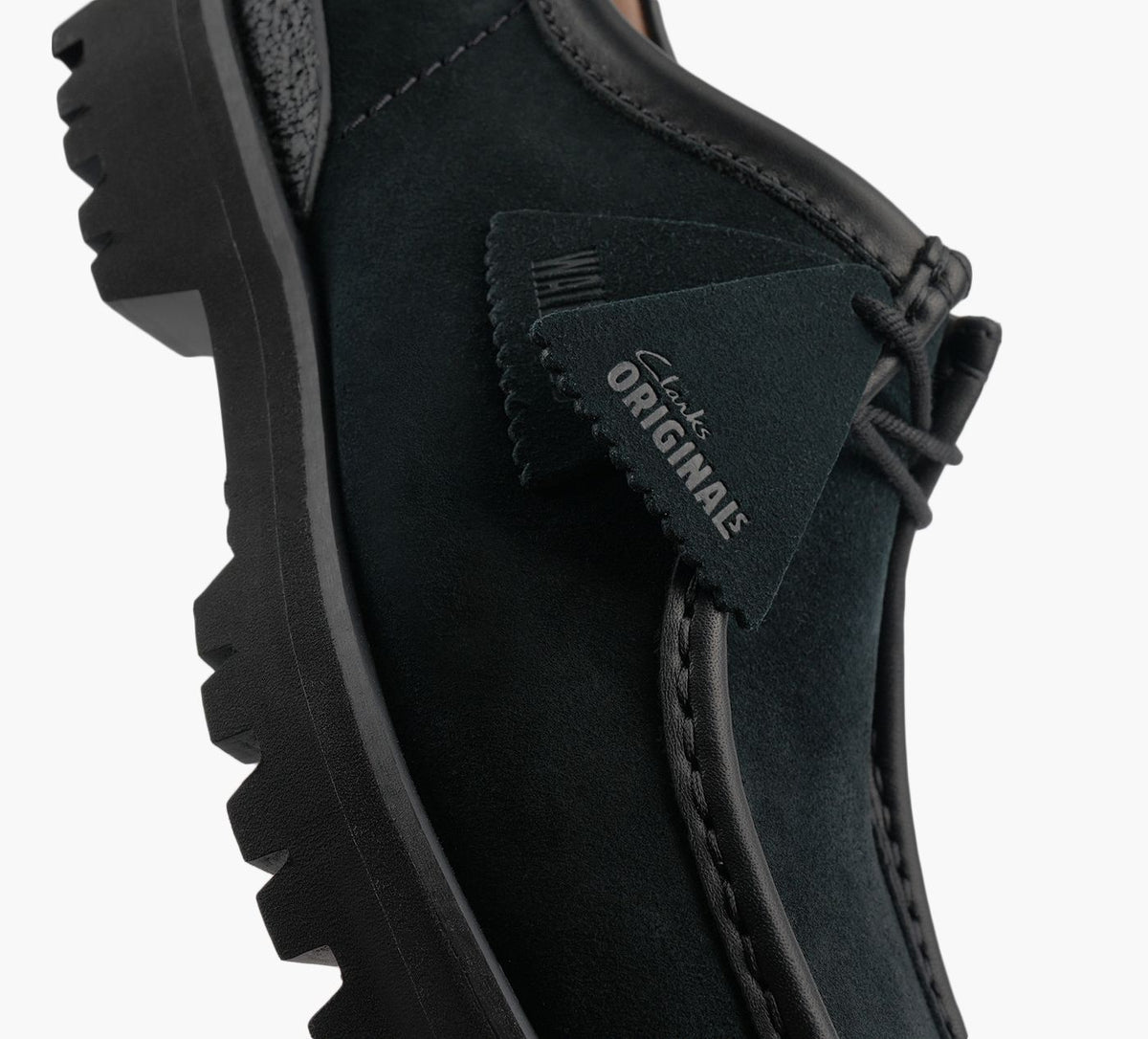 CLARKS ORIGINALS en NOIR vue 1b