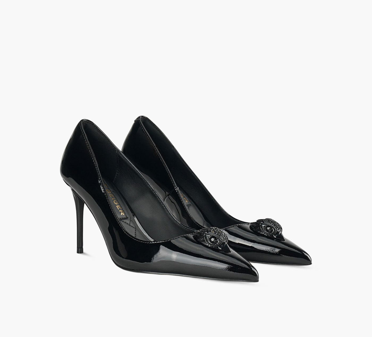 KURT GEIGER BELGRAVIAEAGLECOURT in BLACK view 2