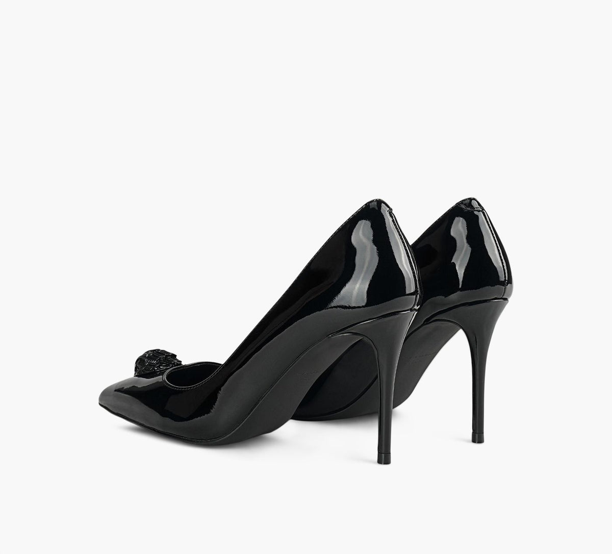 KURT GEIGER BELGRAVIAEAGLECOURT in BLACK view 3