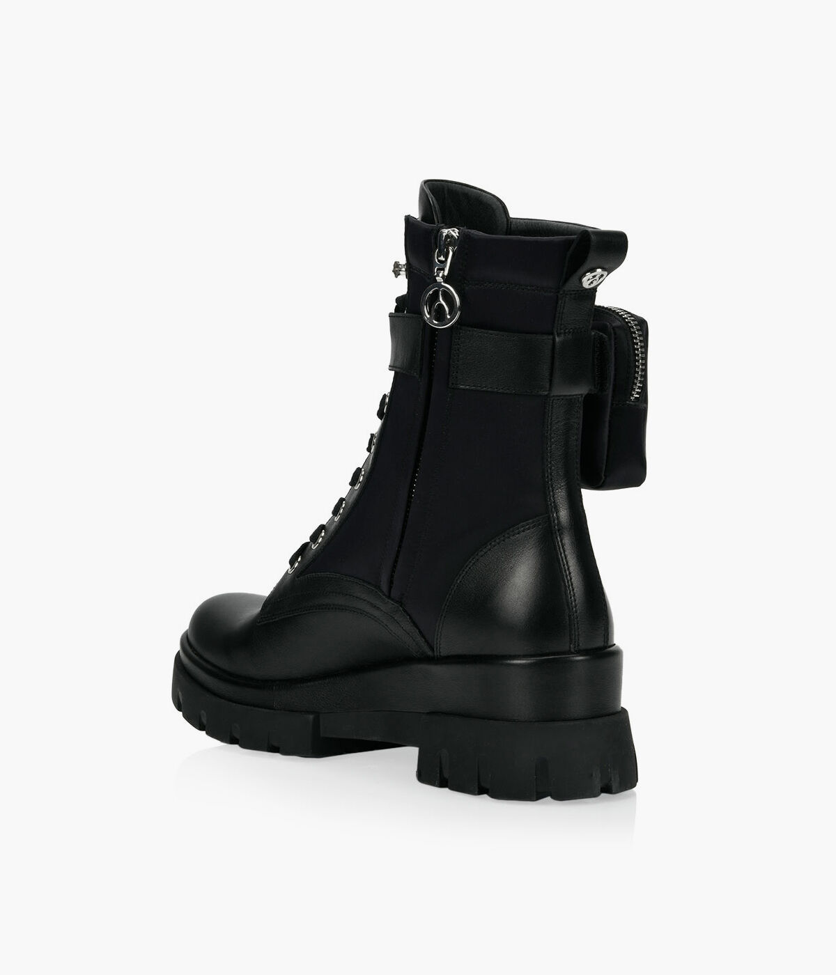 WISHBONE FAITH Black Nylon Browns Shoes