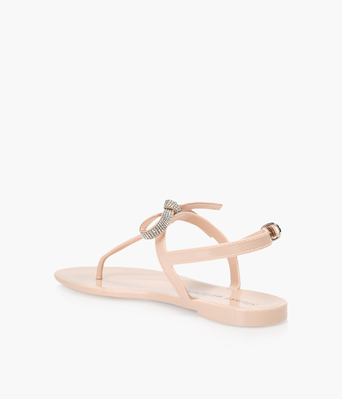 STUART WEITZMAN SW BOW JELLY SANDAL Rubber Browns Shoes