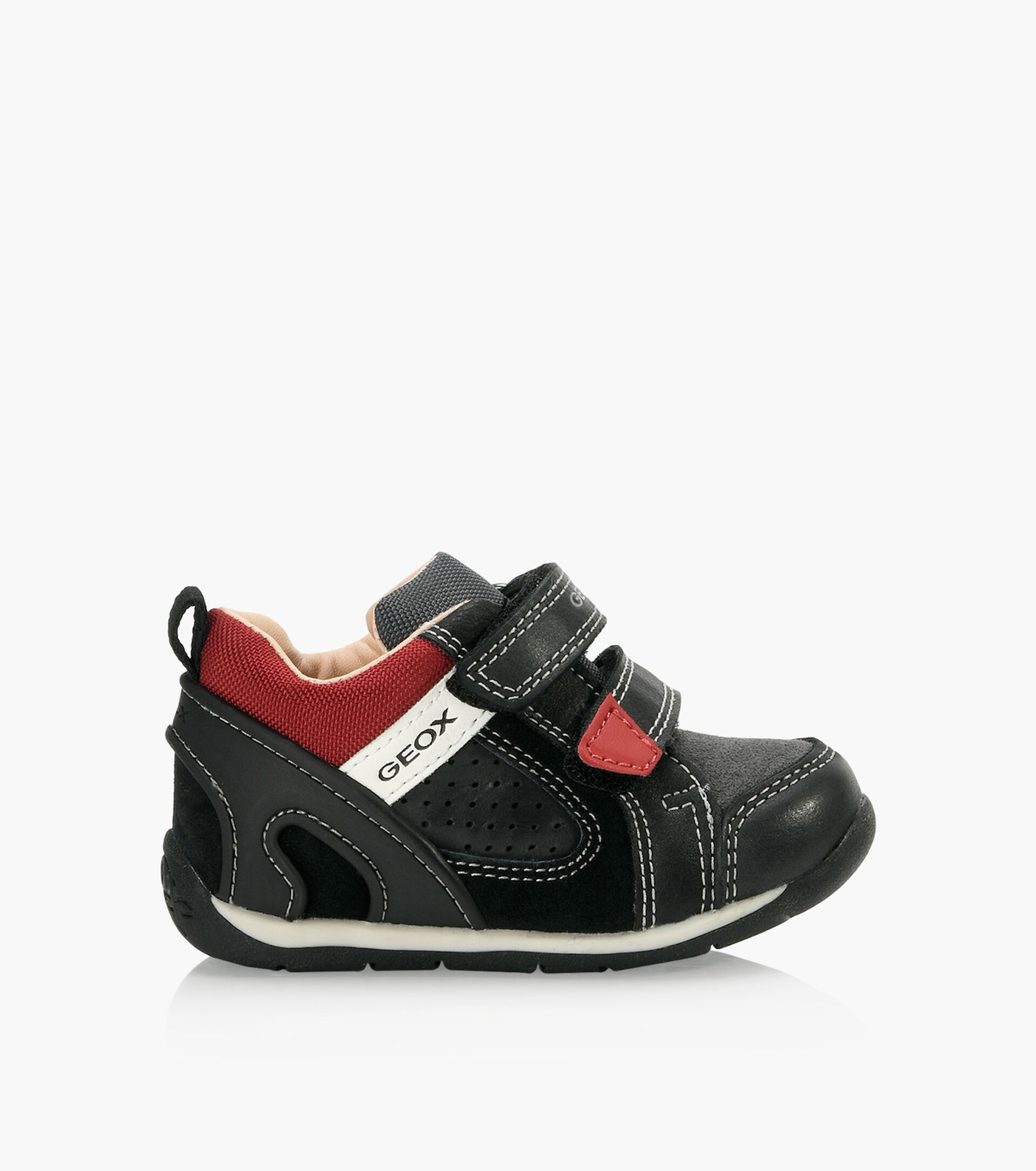 Geox B Each B Black Browns Shoes