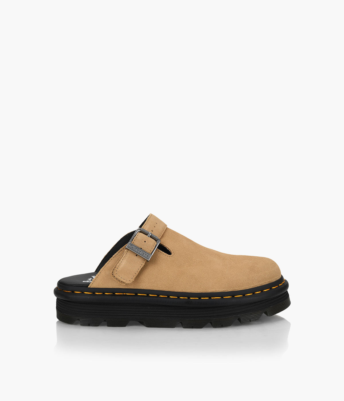 DR. MARTENS ZEBZAG MULE Suede Browns Shoes