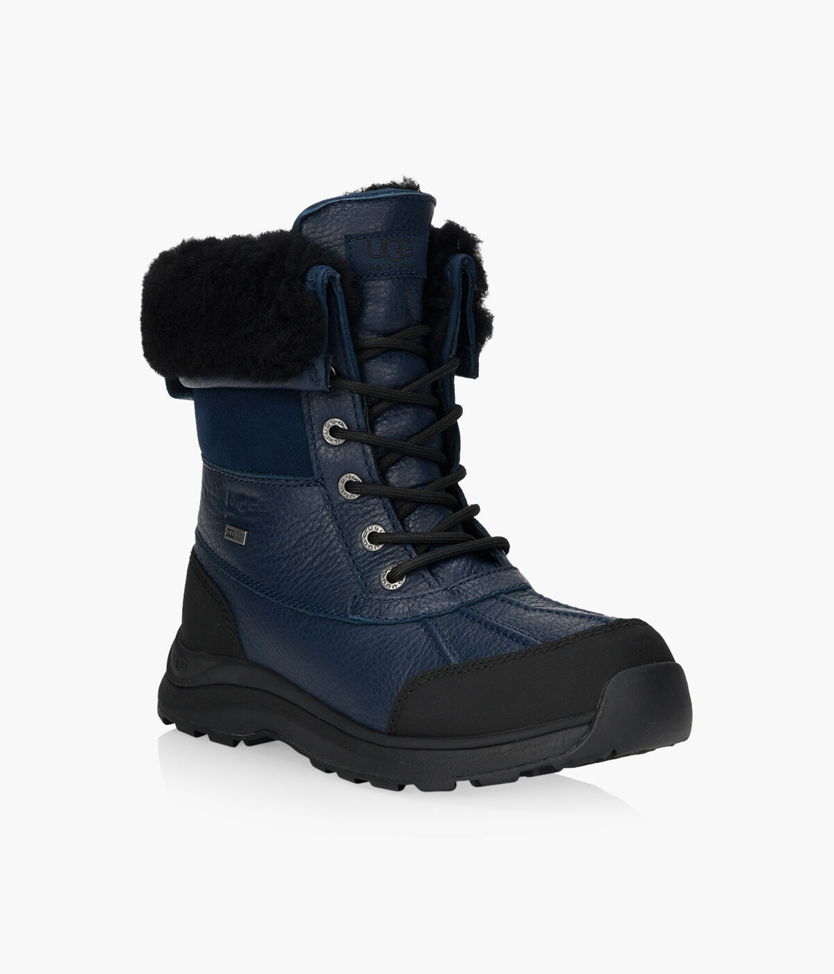 Blue leather uggs shop