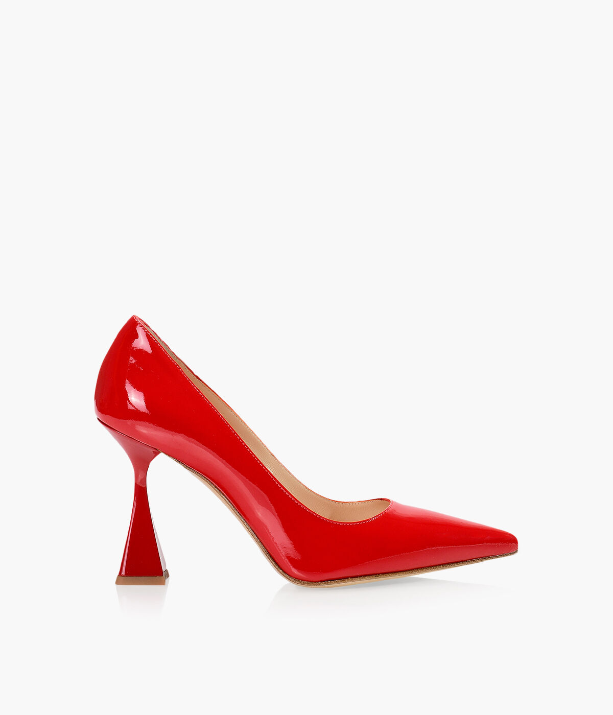 GIANNI RENZI ACAI Patent Leather Browns Shoes