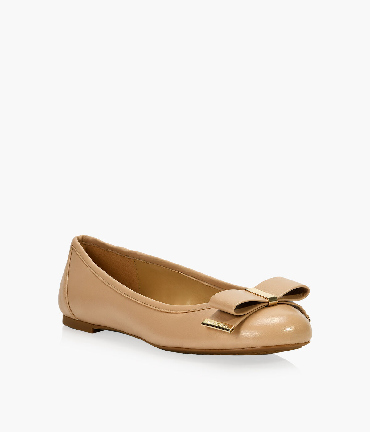 MICHAEL MICHAEL KORS KIERA BALLET FLEX Leather Browns Shoes