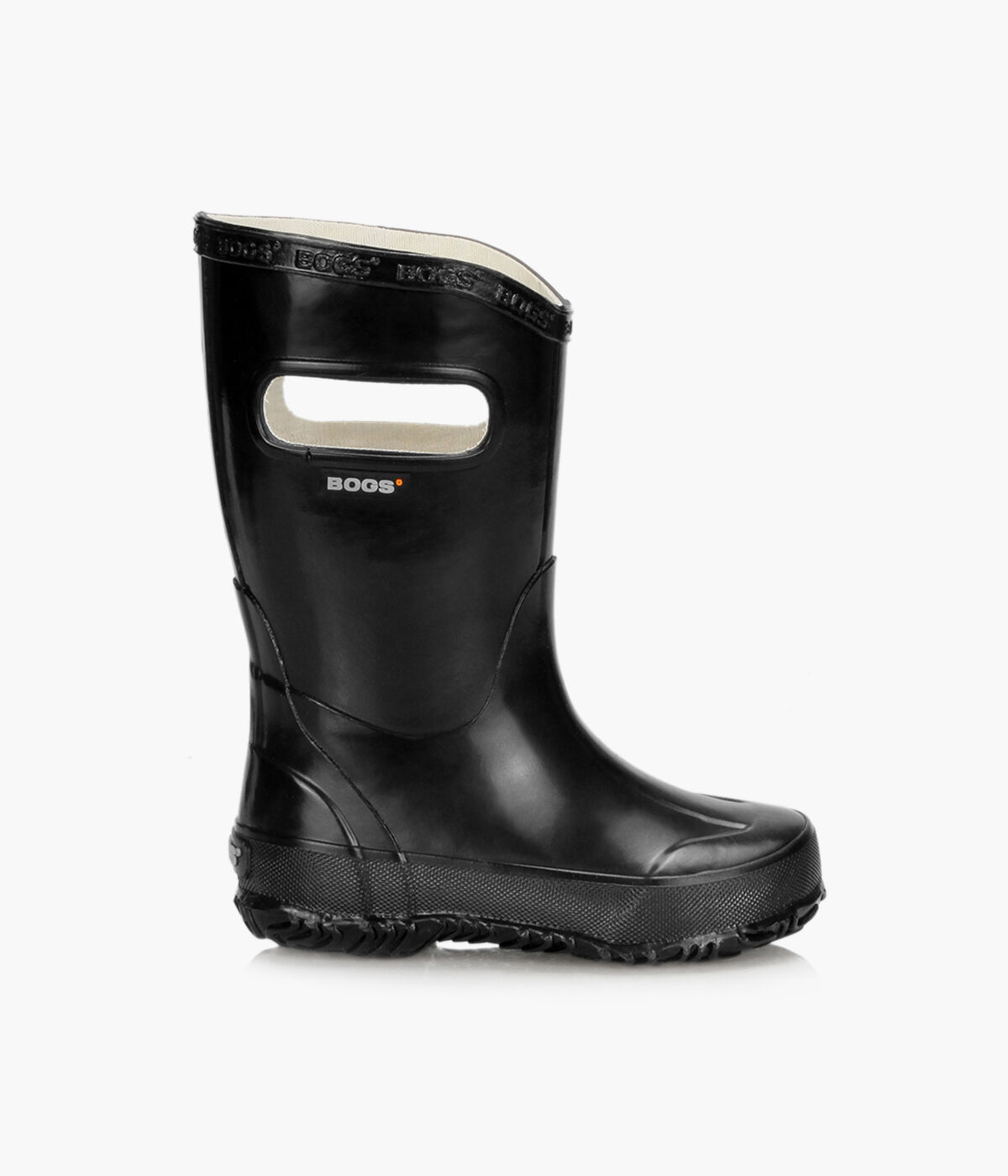 BOGS RAINBOOT SOLID Black Rubber Browns Shoes
