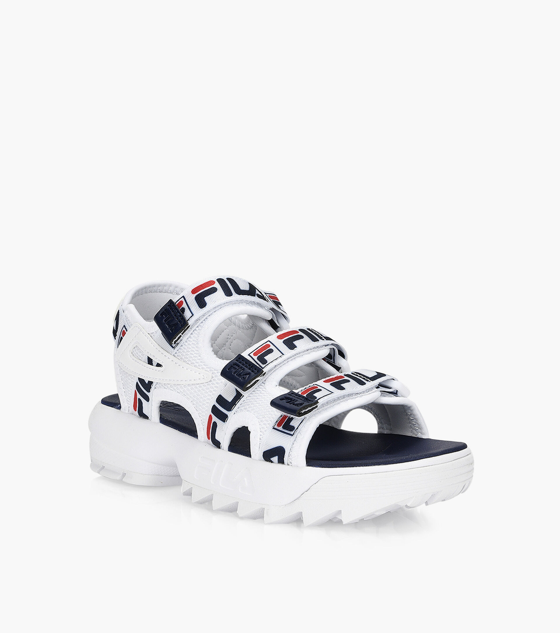 fila disruptor logo sandals