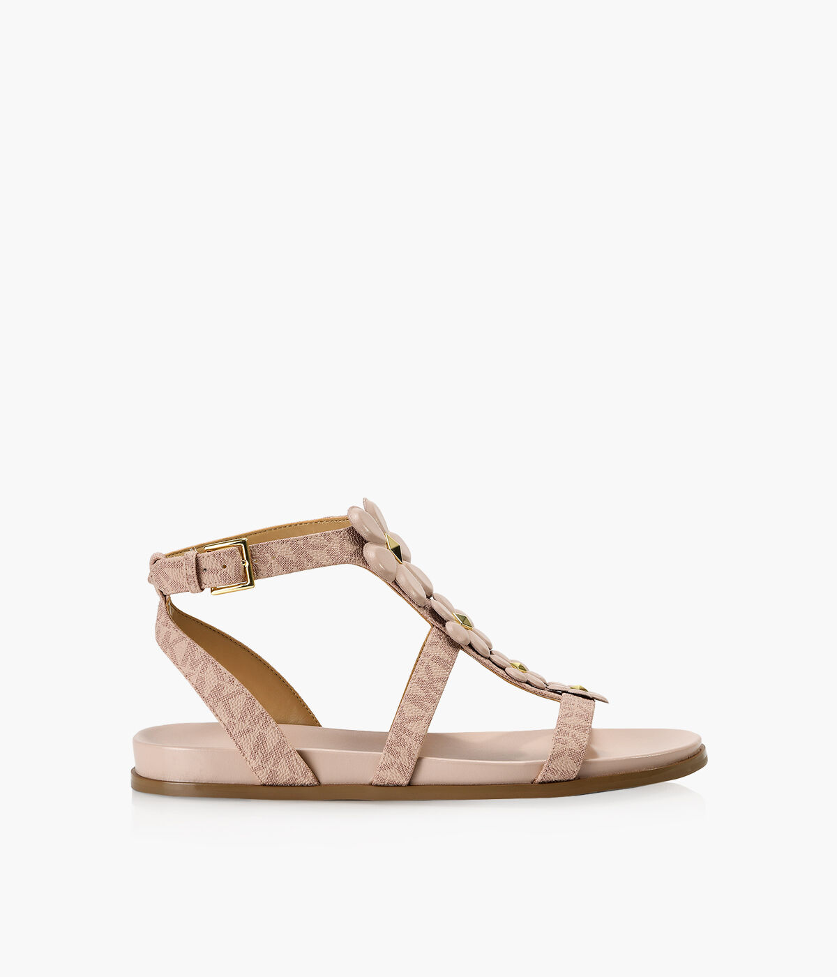 MICHAEL MICHAEL KORS NELLIE SANDAL Pink Browns Shoes