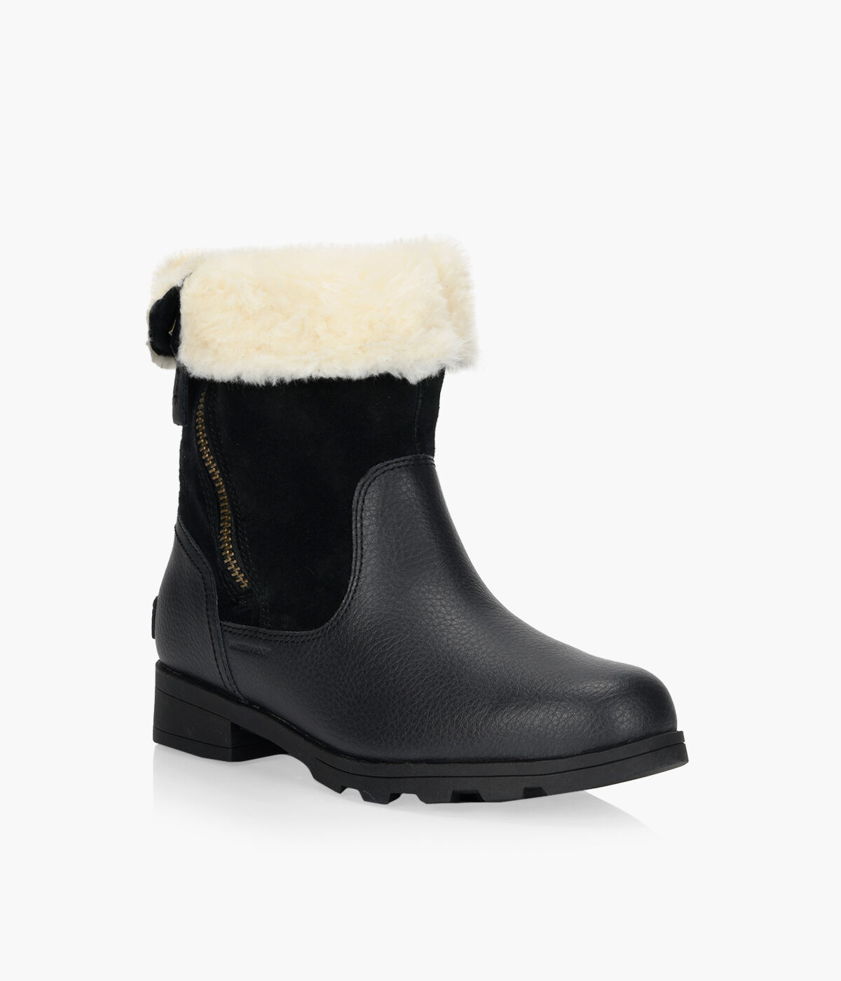 Sorel emelie clearance fold over black