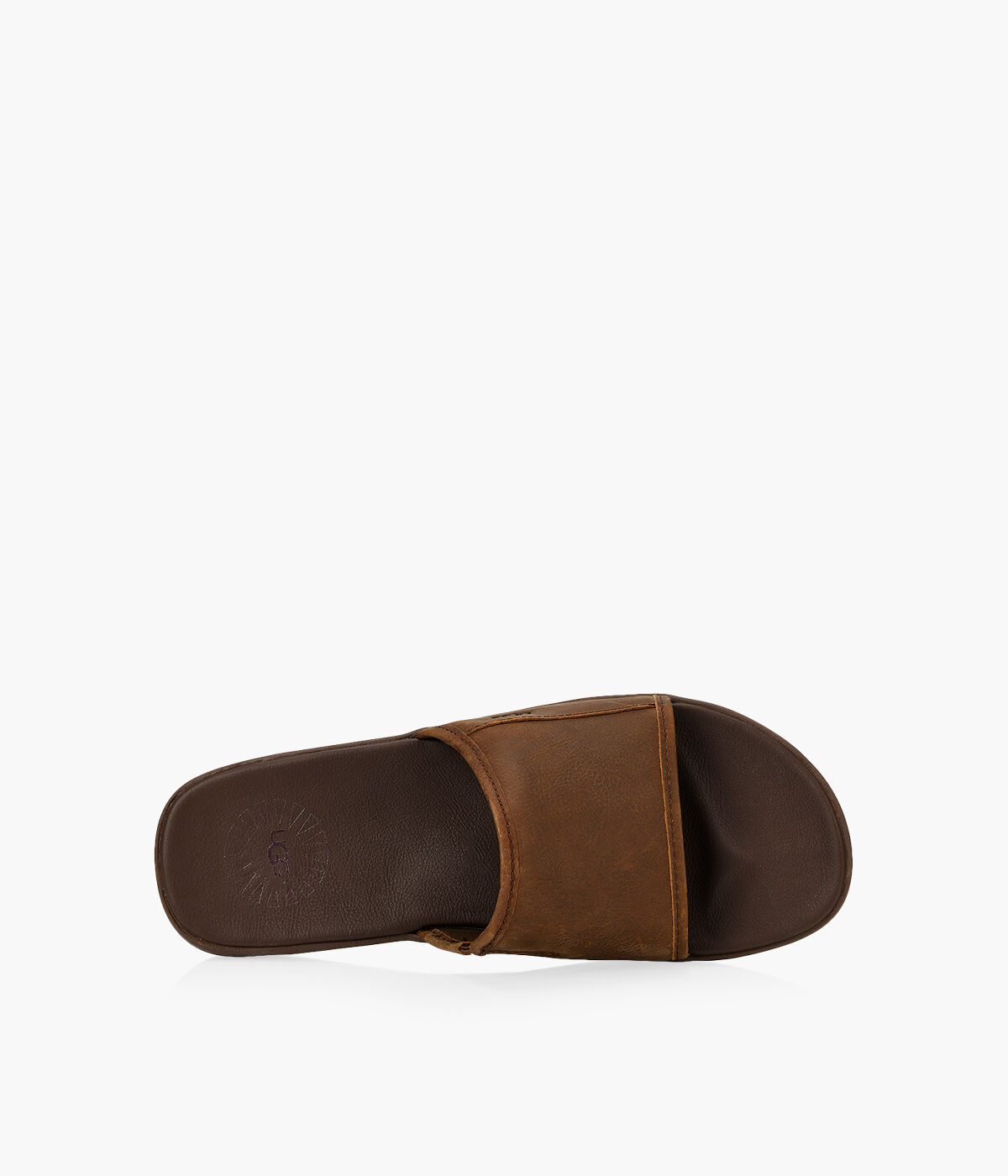 UGG SEASIDE SLIDE Leather Browns Shoes
