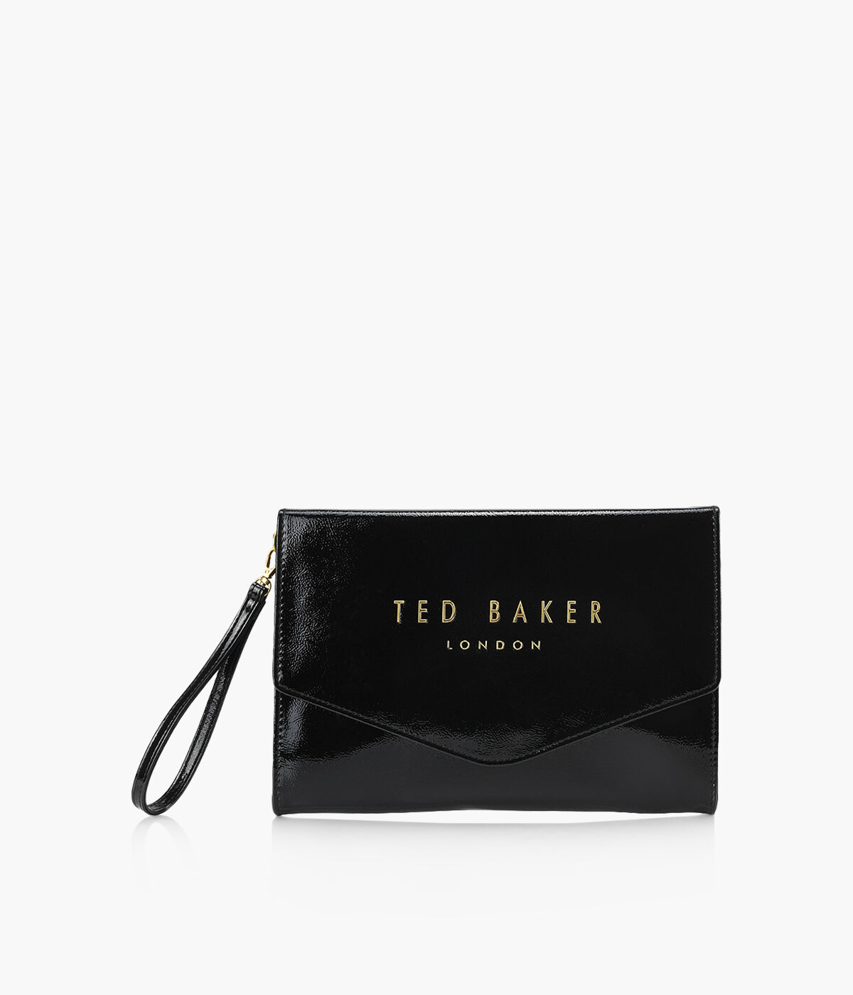 TED BAKER CRINKIE Black Synthetic Browns Shoes