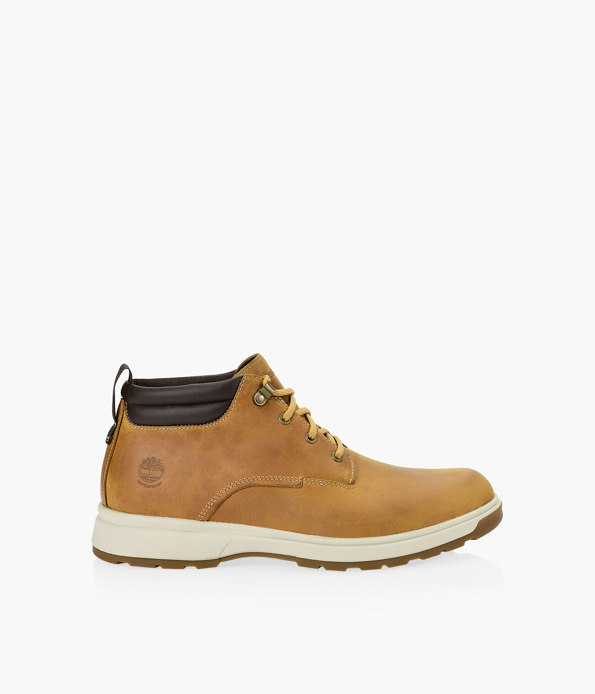 TIMBERLAND ATWELLS AVE CHUKKA Beige Leather Browns Shoes