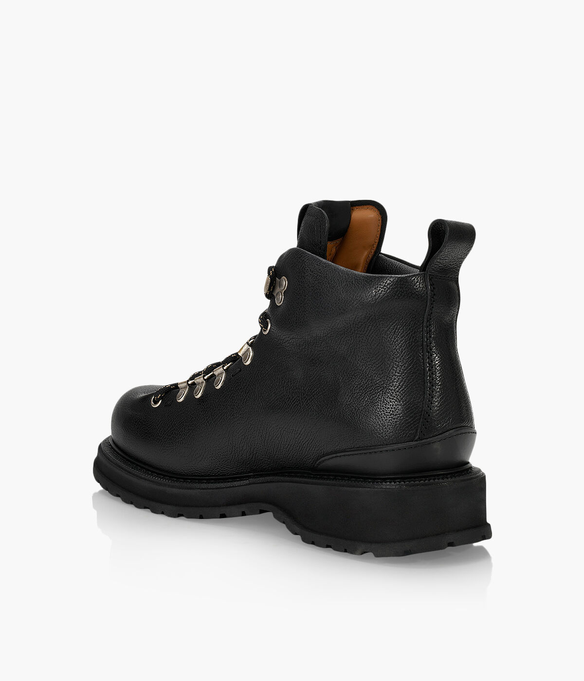 BUTTERO ALPI Black Leather Browns Shoes