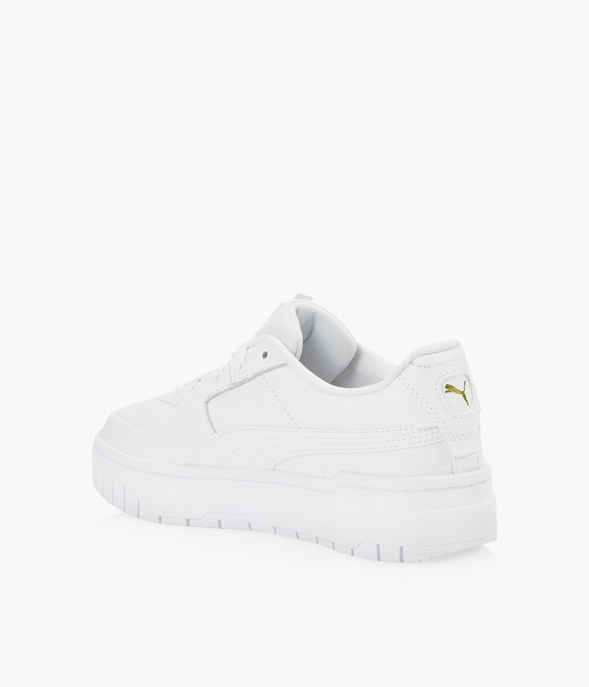 PUMA CALI DREAM SNEAKERS White Leather Browns Shoes
