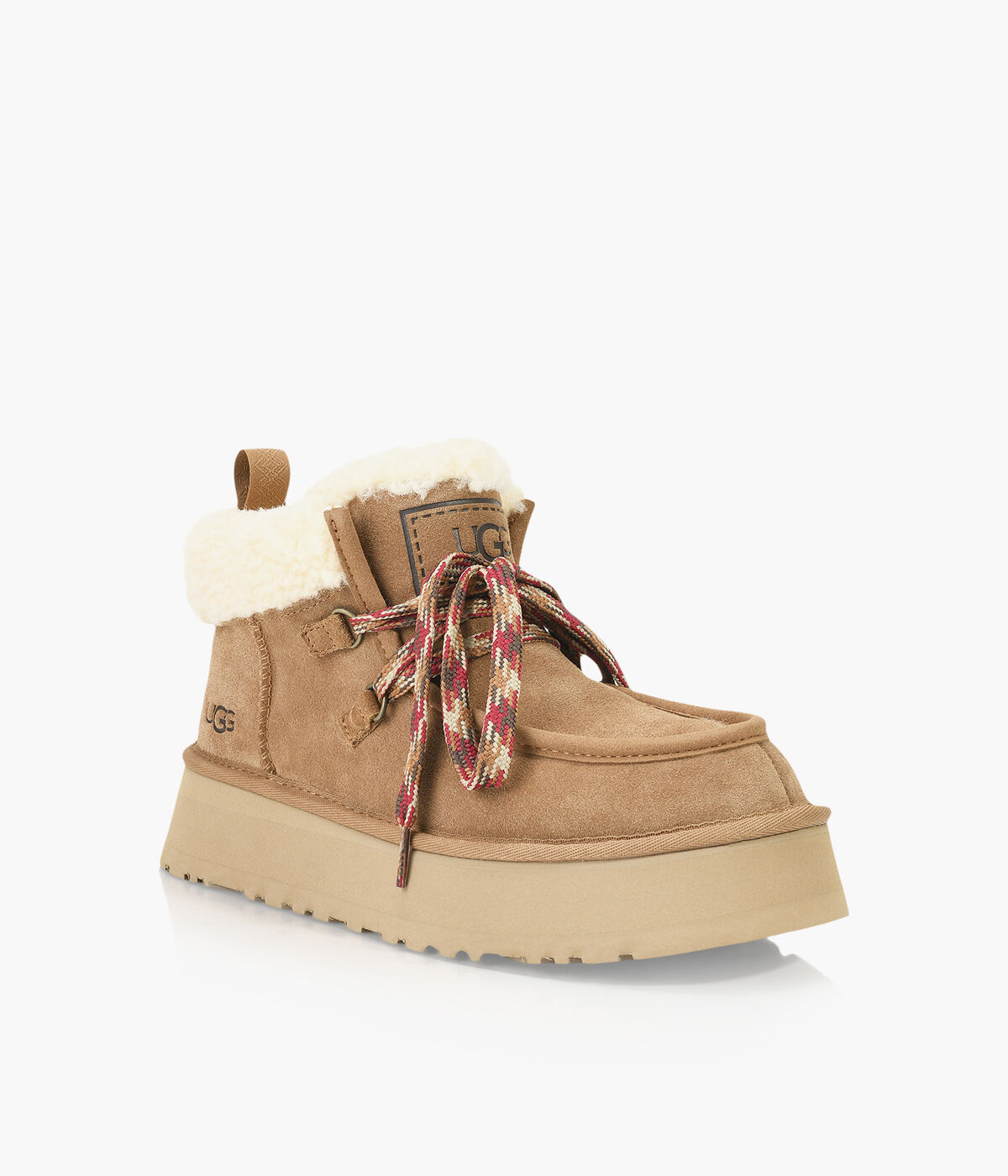 UGG FUNKARRA CABIN CUFF - Tan Suede | Browns Shoes