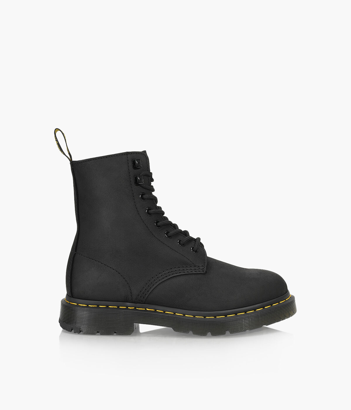 DR. MARTENS 1460 PASCAL WINTERGRIP - Black Leather | Browns Shoes