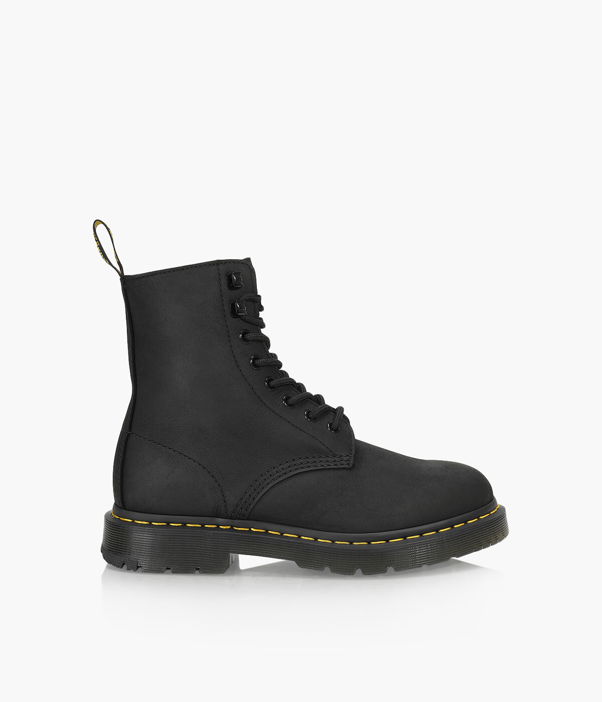 DR. MARTENS 1460 PASCAL WINTERGRIP Black Leather Browns Shoes