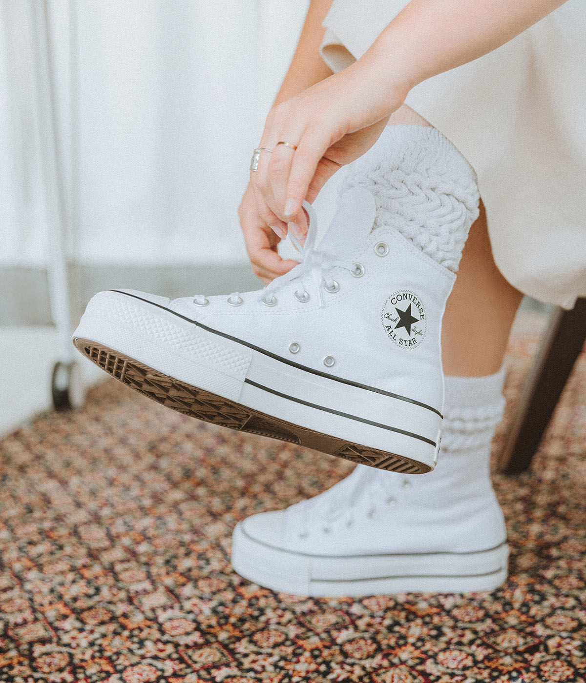 Converse 2025 frilly platform