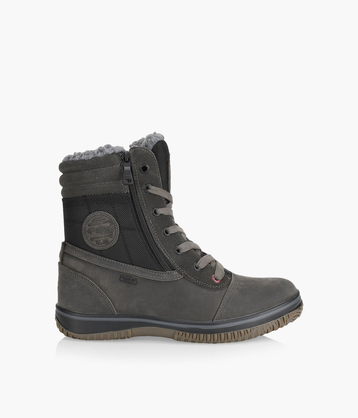 PAJAR TROOPER 2.0 Grey Leather Browns Shoes