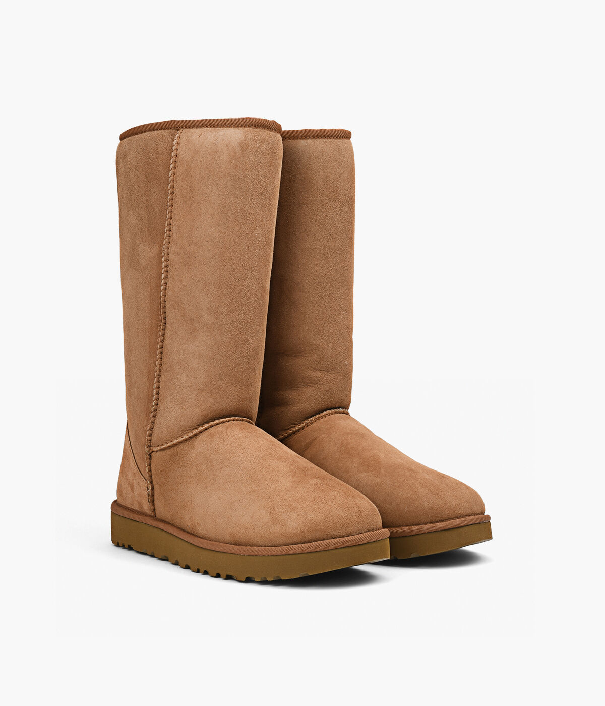 Ugg women's classic tall top rubber boot suede in black