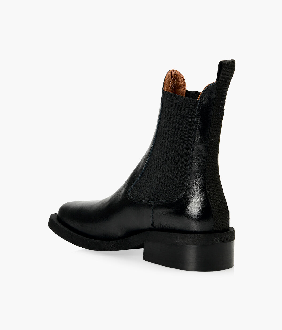 GANNI GORE BOOT Black Leather Browns Shoes