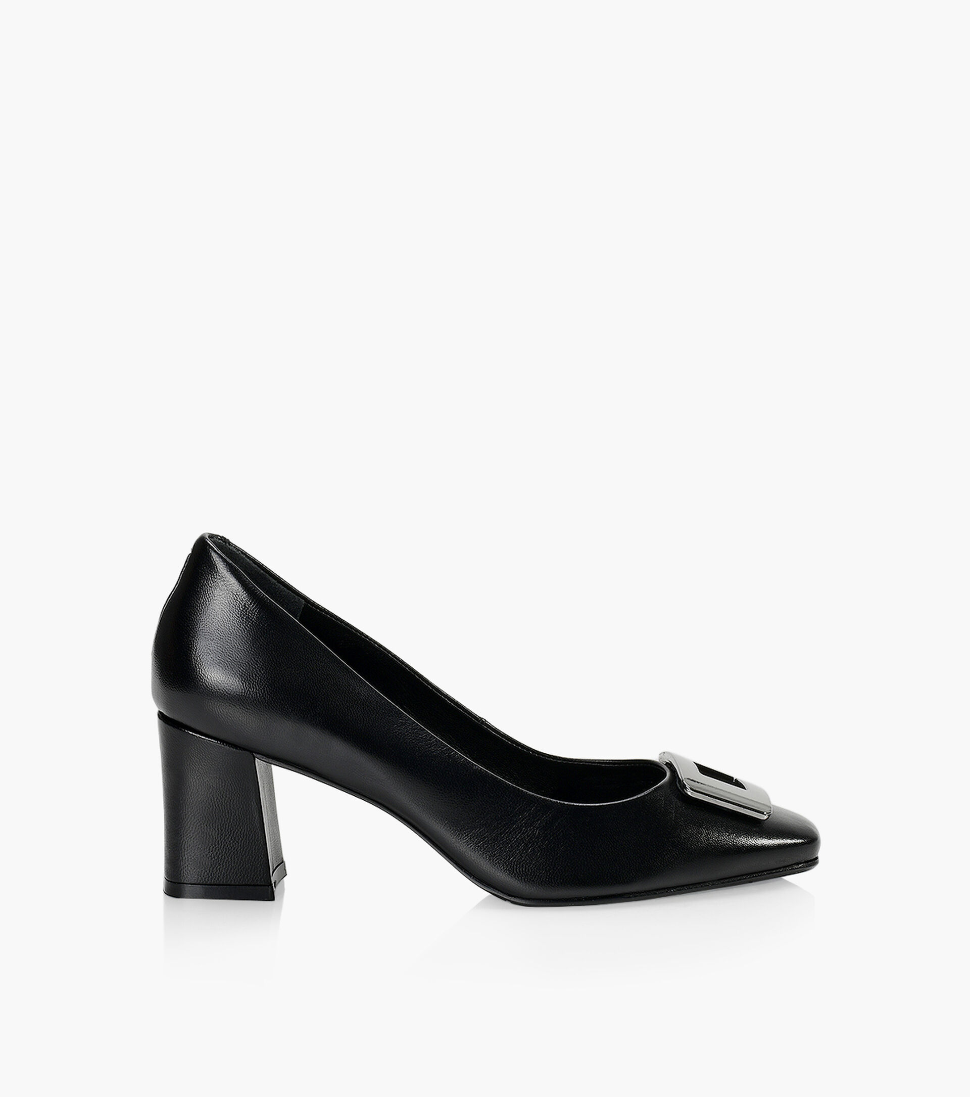 emery heels in ivory leather