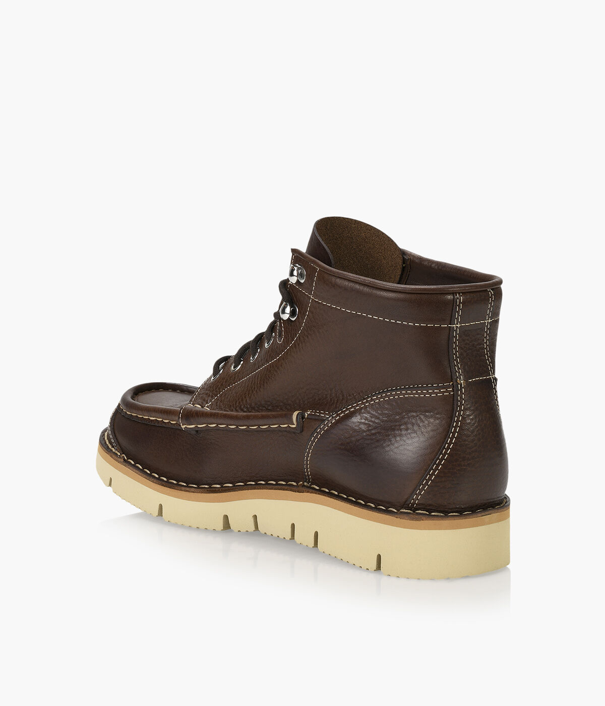 FRACAP W169 Leather Browns Shoes