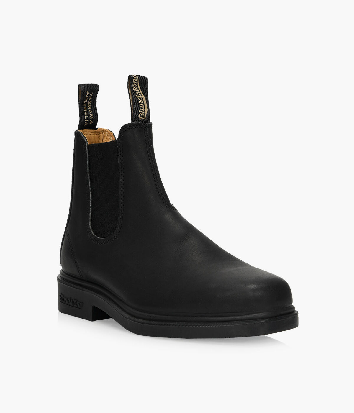 BLUNDSTONE DRESS CHISEL TOE 068 Black Leather Browns Shoes