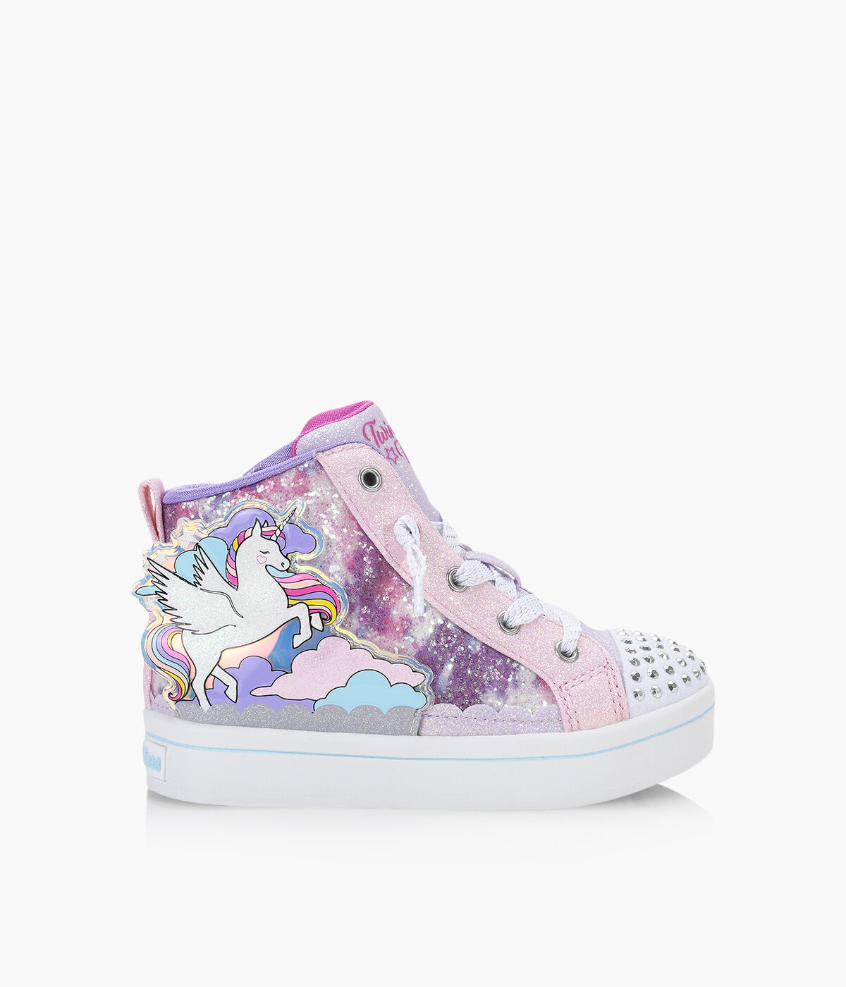SKECHERS TWI LITES 2.0 ENCHANTED UNICORN Pink Browns Shoes