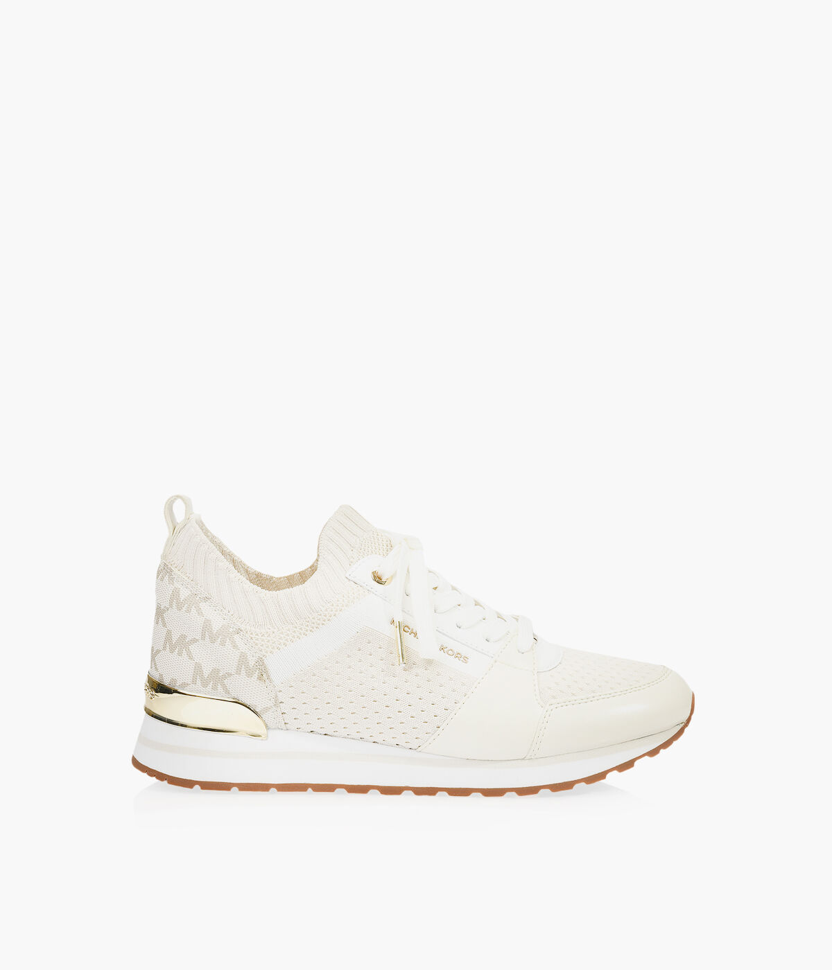 Billie knit and leather sneaker hot sale