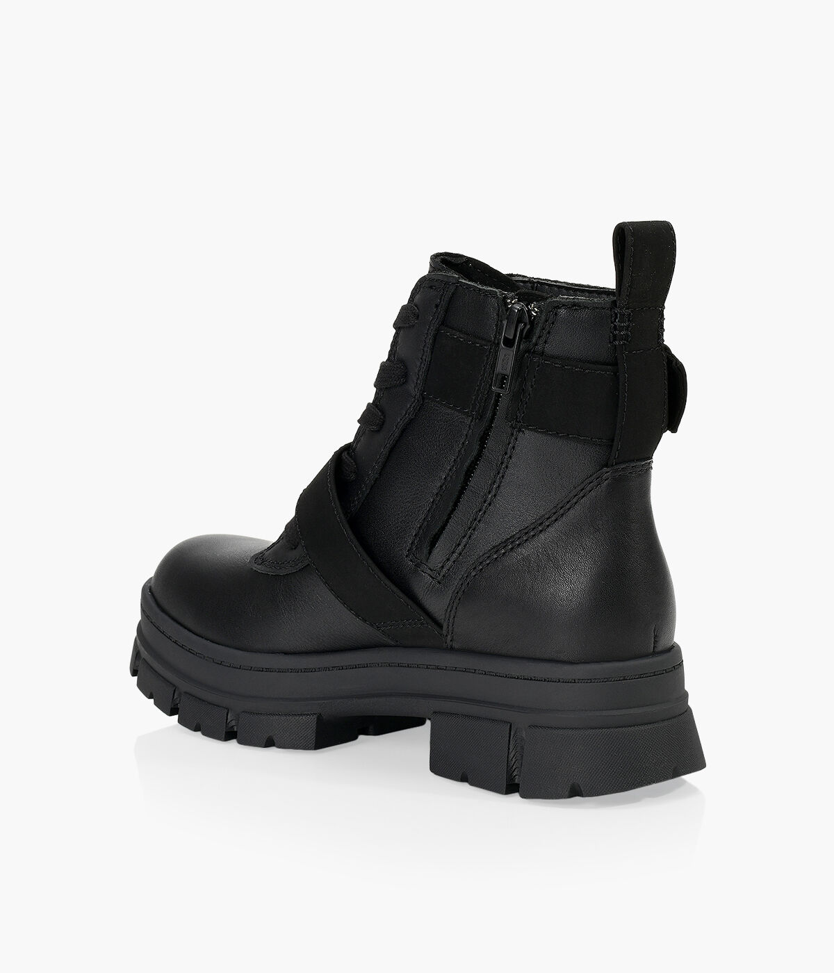 Ugg leather store lace up boots
