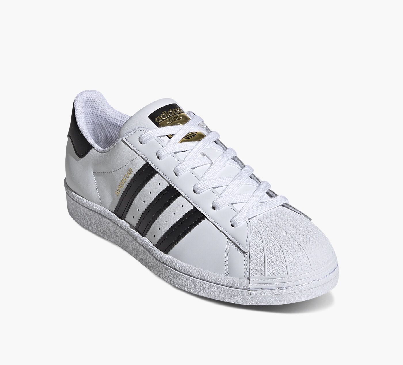 Adidas superstar sole best sale height