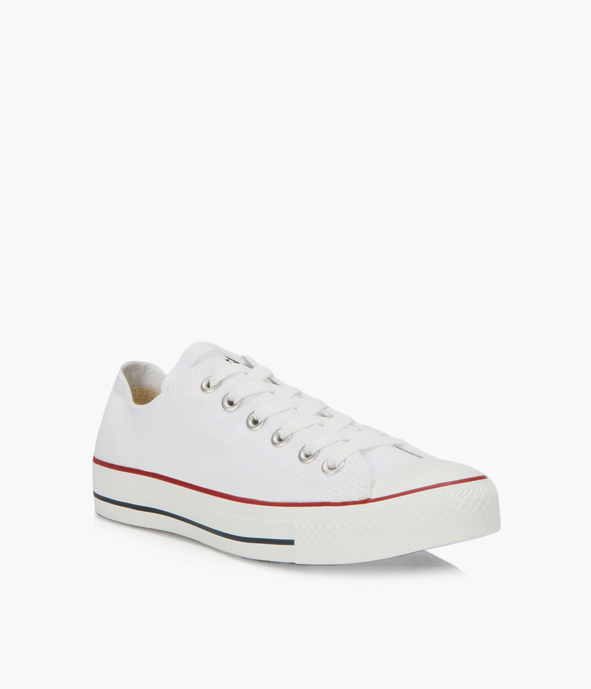 White converse hot sale lows