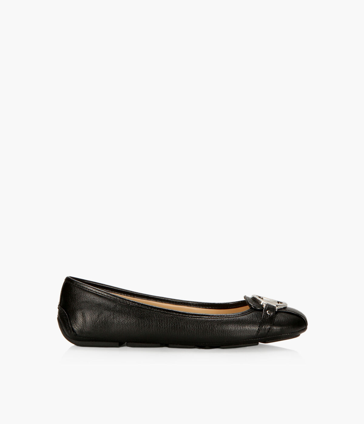 MICHAEL MICHAEL KORS FULTON DRIVER Black Leather Browns Shoes