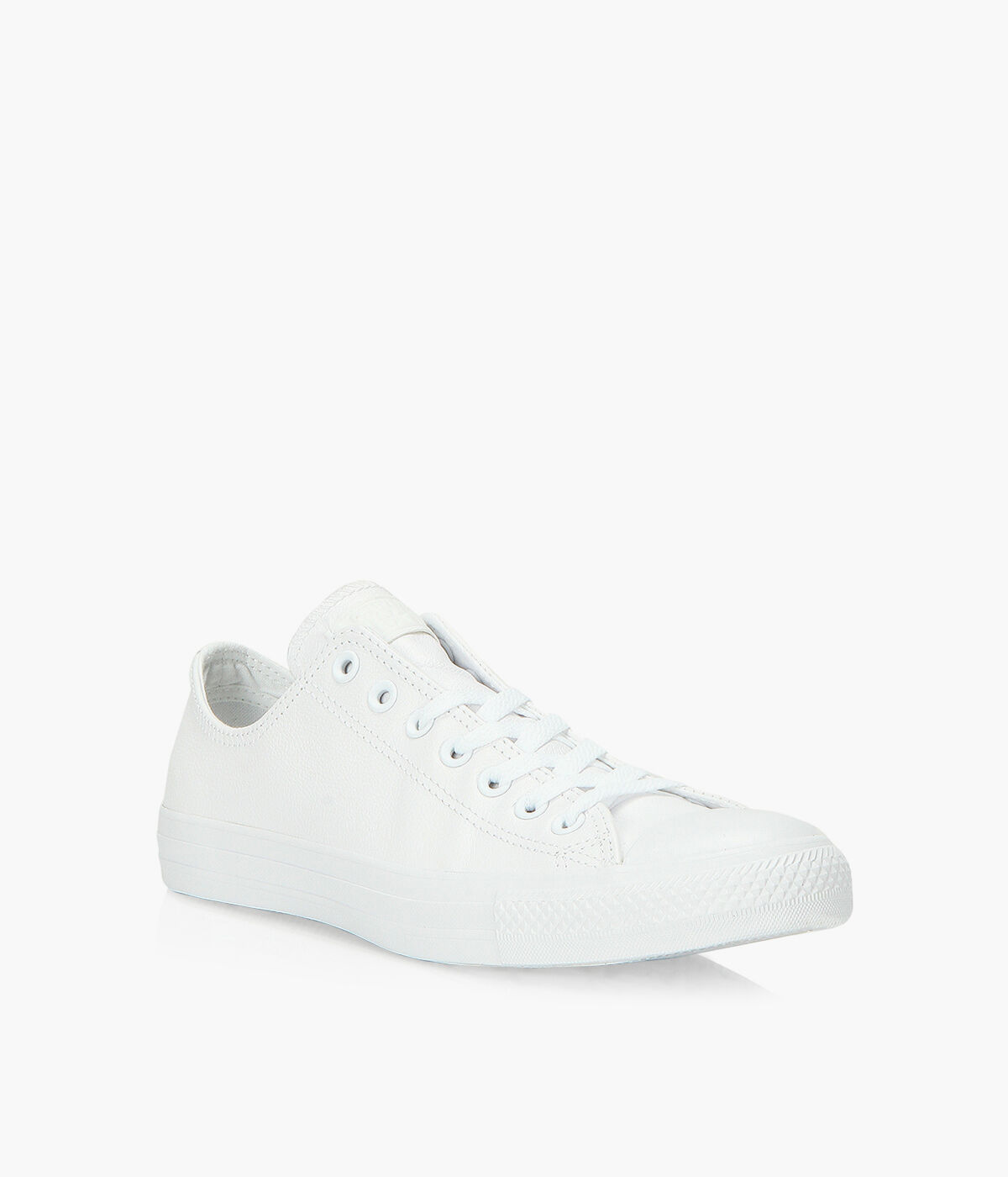 Converse all star leather ox low hotsell black mono