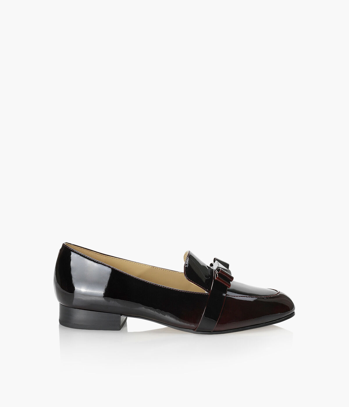 Michael kors black discount patent leather shoes