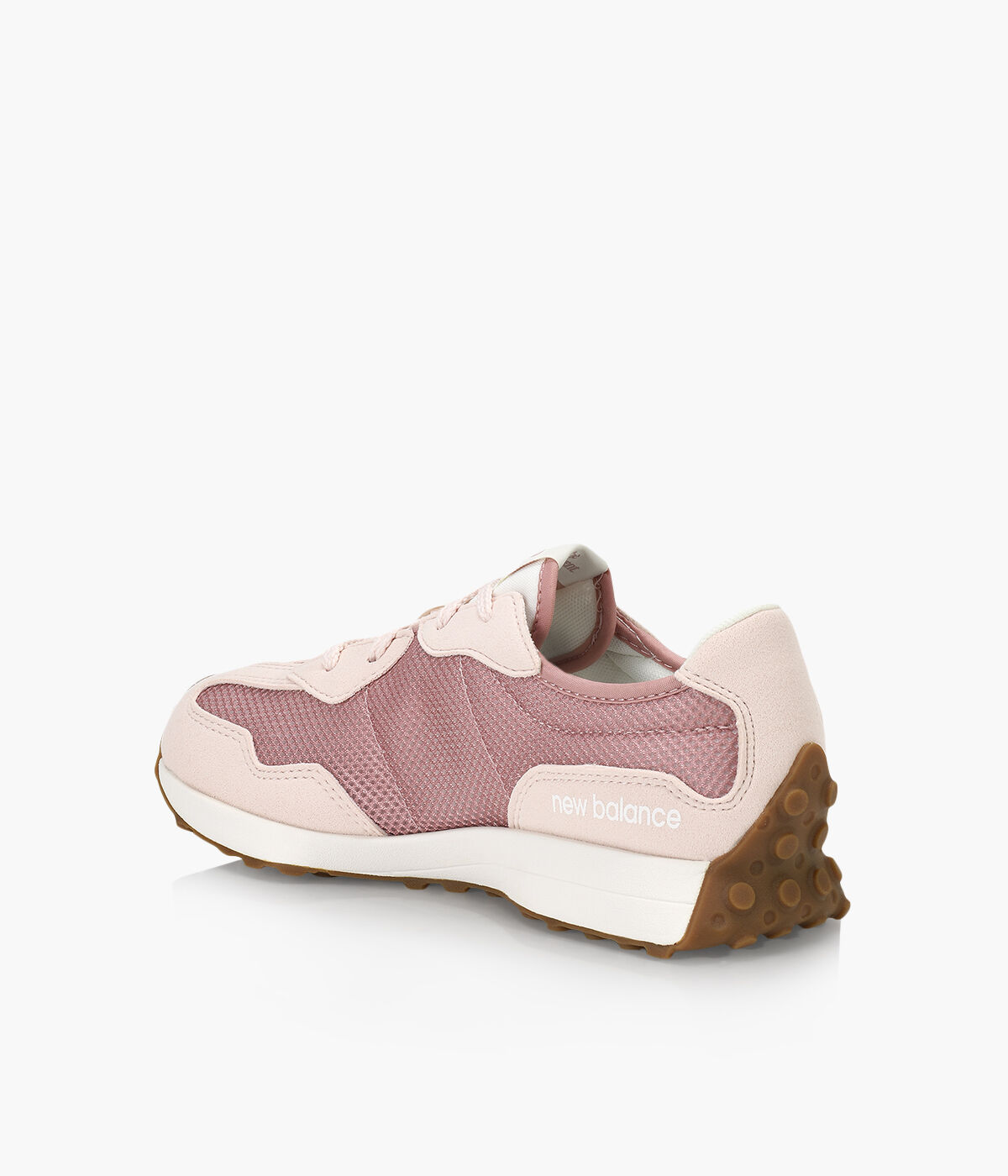 Rose gold new balance 327 deals
