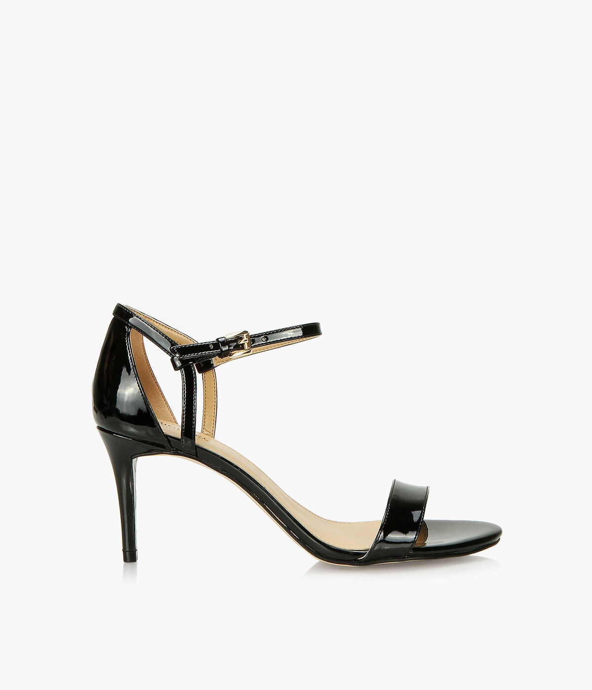 MICHAEL MICHAEL KORS SIMONE MID SANDAL Black Synthetic Browns