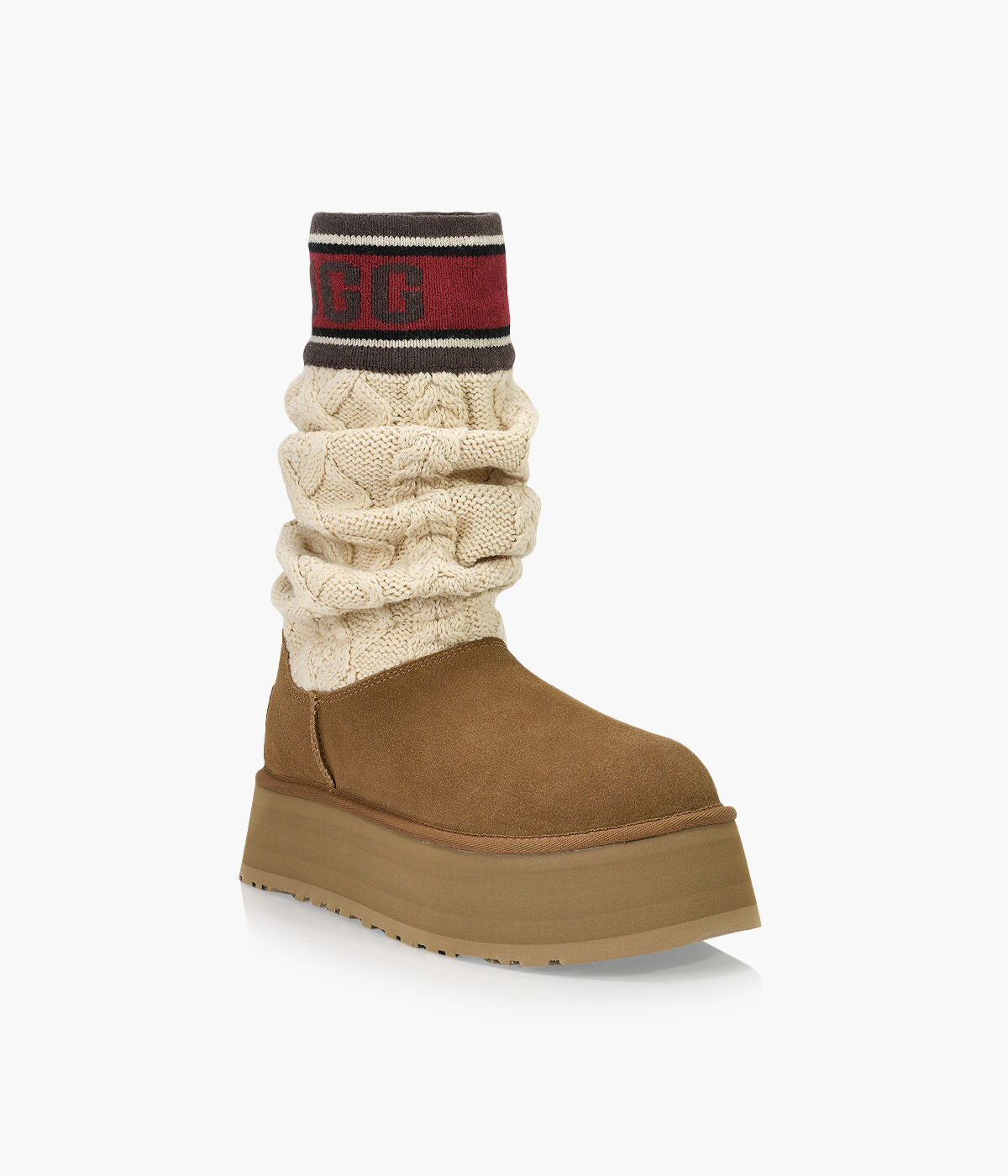 Sweater trim boots outlet
