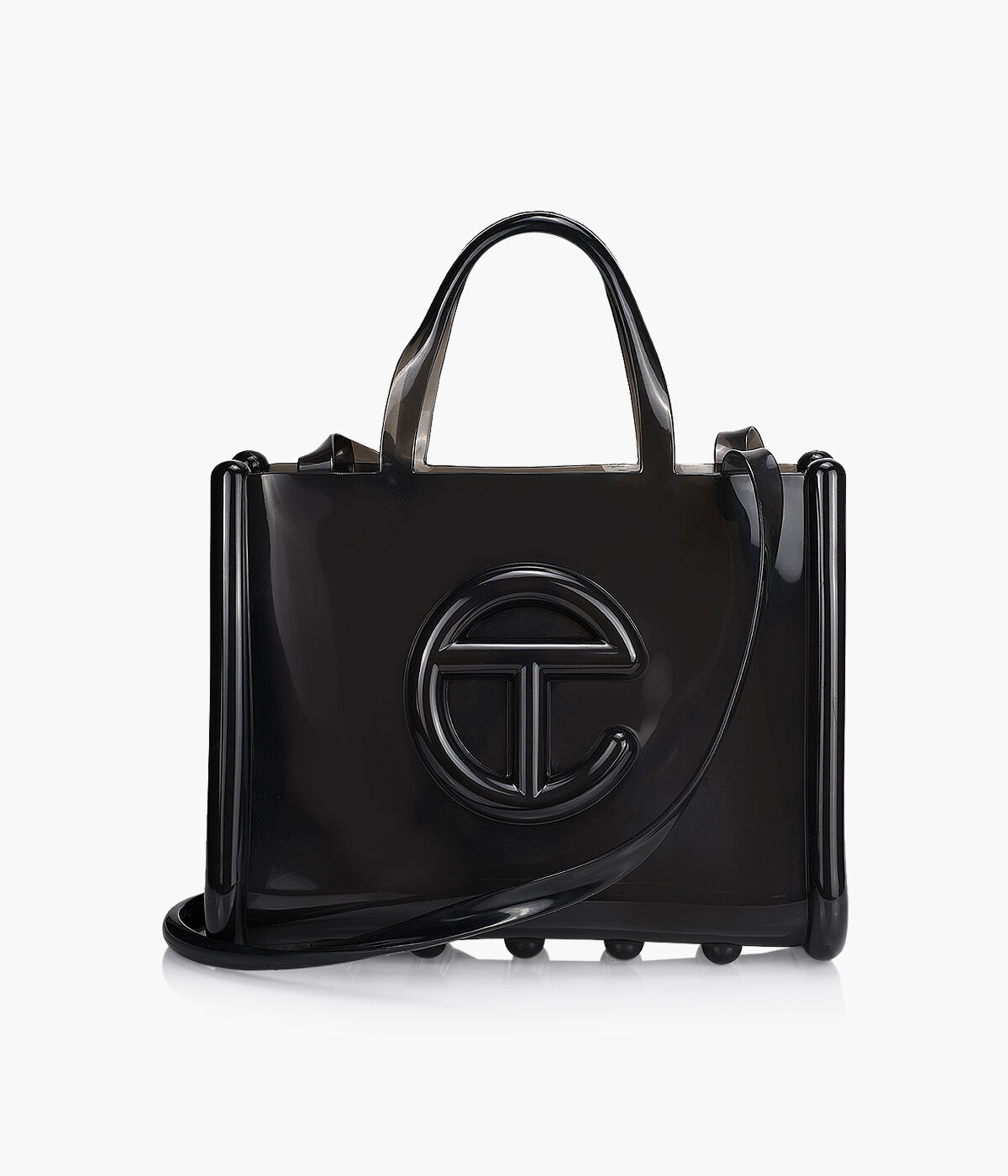 MELISSA MELISSA X TELFAR MEDIUM JELLY SHOPPER Rubber Browns Shoes
