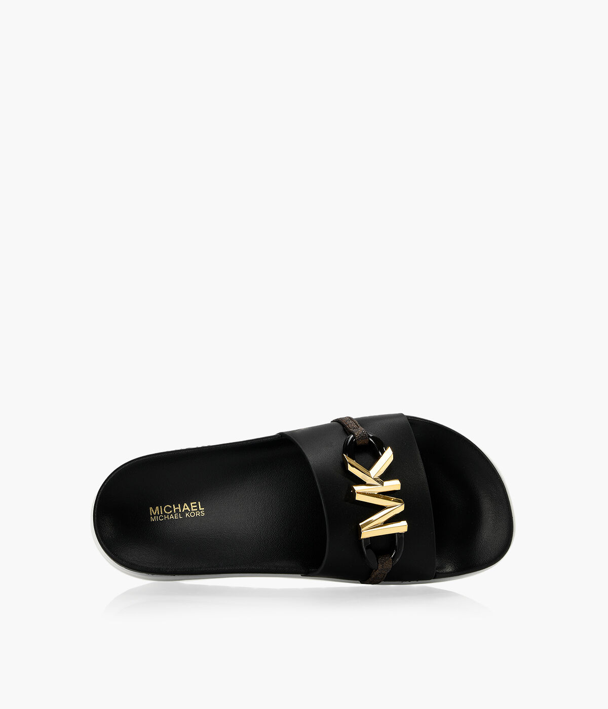 MICHAEL MICHAEL KORS TYRA SLIDE Black Colour Browns Shoes