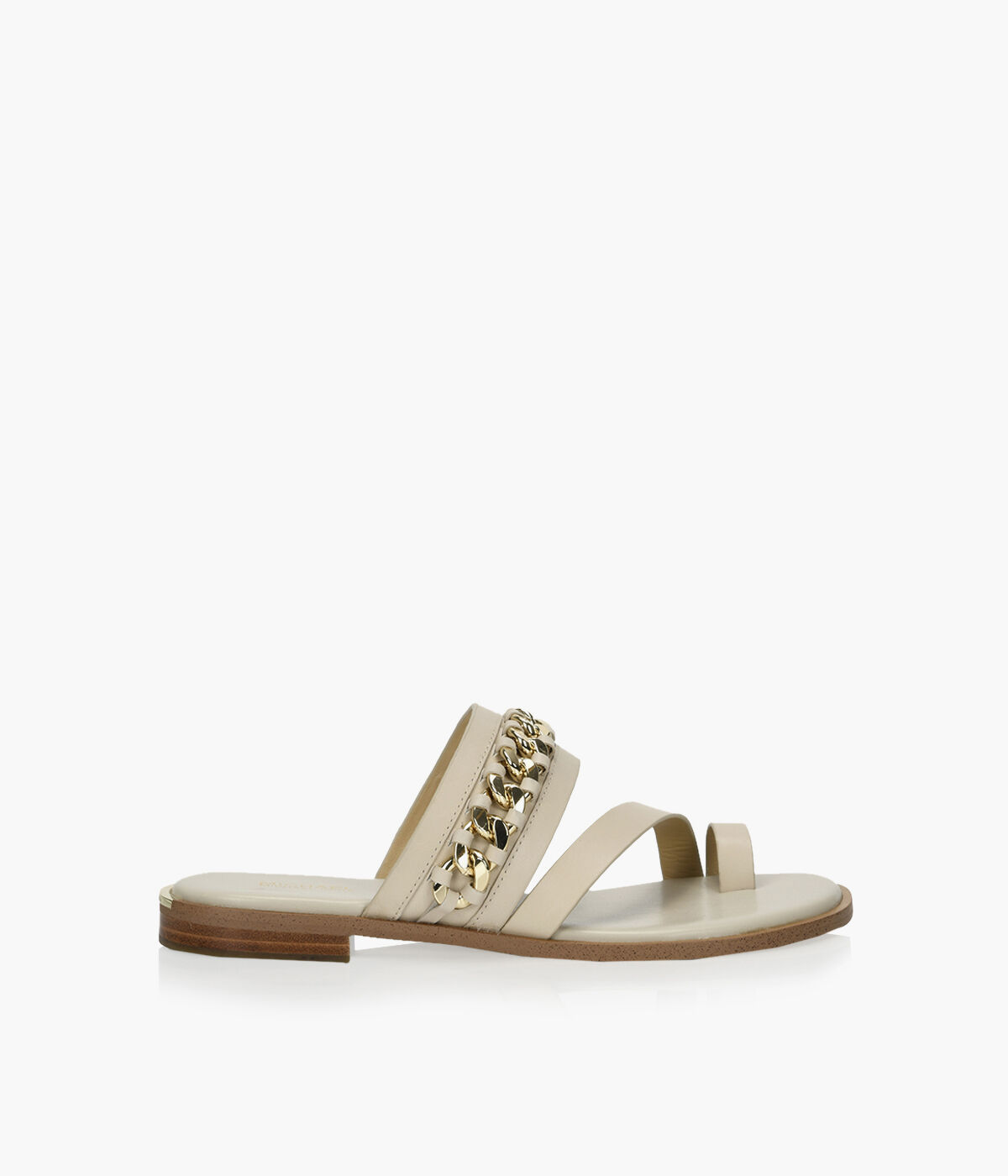 MICHAEL MICHAEL KORS BERGEN FLAT SANDAL Leather Browns Shoes